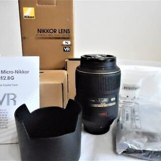 Nikon VR Micro 105mm f2.8G マクロレン...