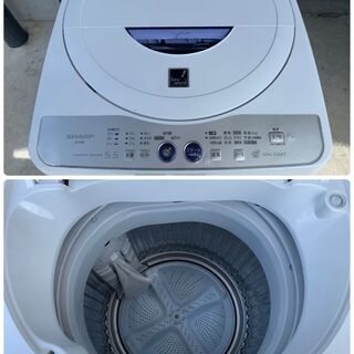 JM0021🌞👕シャープ SHARP 全自動洗濯機 5.5kg ES-55E8 2012年製🌞👕