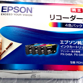 EPSON 純正 インクカートリッジ リコーダー ４色パック R...