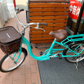 11/13 値下げ⭐️人気⭐️asahi 20インチ自転車 motite mini 子供乗せ対応 あさひ