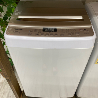 2018年製 ハイセンス 全自動洗濯機 7.5kg HW-DG75A