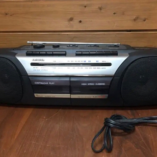 動作品　aiwa CS-W520 ラジカセ　97年製　