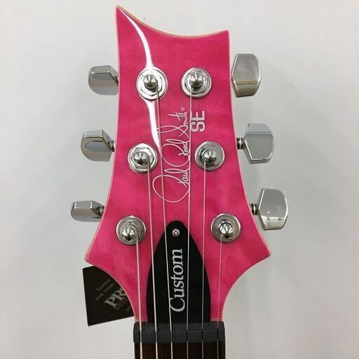 Wa04 美品 PRS SE CUSTOM24 キルトメイプル ボニーピンク 