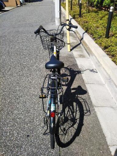 取引確定、売買待ち】電動自転車(シルバー)