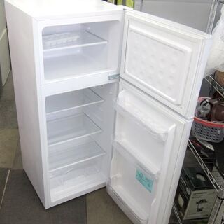 2ドア冷蔵庫 130L 2019年製 ハイアール JR-N130A 白 Haier 100Lクラス 