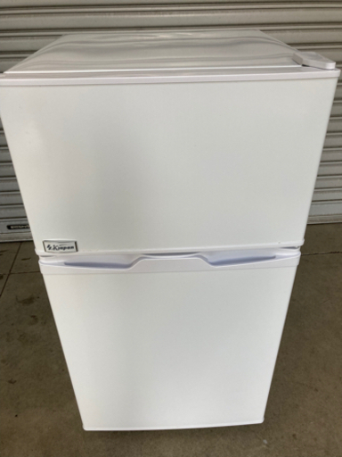 エスケイジャパン 85L 2ドア冷凍冷蔵庫 SR-A90 2018年製
