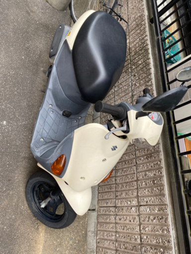 ★let's4 スズキ　50cc バイク　走行距離1.5km