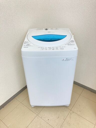 【美品】【地域限定送料無料】洗濯機  TOSHIBA 5kg 2017年製  BSA092404