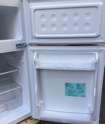 RKGRE-725】特価！ハイアール/85L 2ドア冷凍冷蔵庫/BR-85A/中古品/2021年製/当社より近隣無料配達！