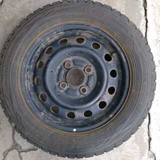 M+S 155/65R13 Dunlop 4本 7分山