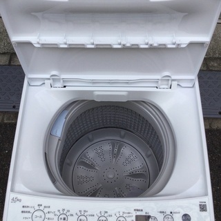 【RKGSE-588】特価！ハイアール/Haier/4.5kg/全自動洗濯機/BW-45A/中古/2021年製/当社より近隣地域無料配達