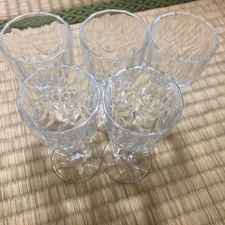 【ネット決済】小さいガラスグラス　5個