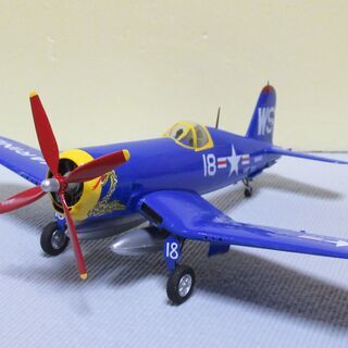 グラマン F4U コルセア 1/48 プラモデル　新規製作完成品...