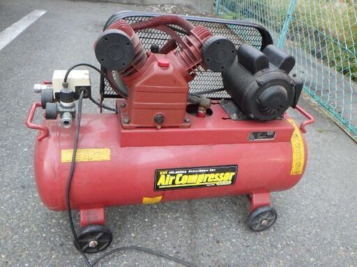 ベルト式エアーコンプレッサー　KB-60　型式：RAC-0558B　動作品♪　￥11,880税込