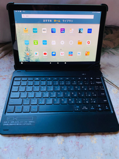 Amazon firehd10とkeyboardのセット美品中古