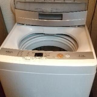 受け渡し決定しました　AQUA全自動洗濯機AQW-S45E（4....