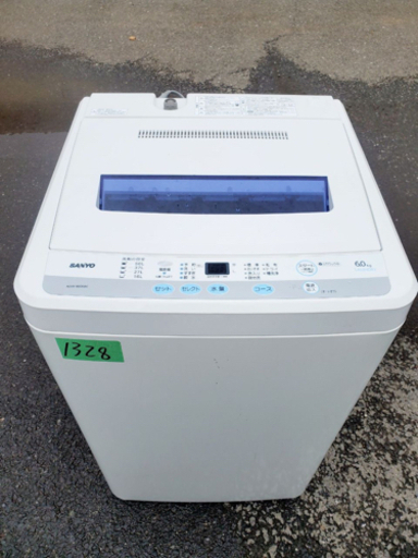 1328番 SANYO✨全自動電気洗濯機✨ASW-60D‼️