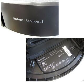 2020年製 ルンバi3 ロボット掃除機 Roomba i3/ ゴム製ブラシ  iRobot 無駄なく効率的に床を清掃!! 札幌 北20条店