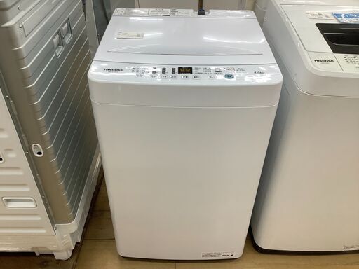 2021年製！Hisense(ハイセンス)の全自動洗濯機です 