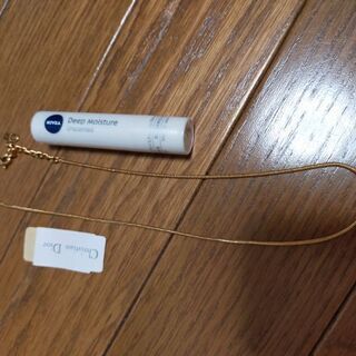 【新品未使用品】diorゴールドネックレス