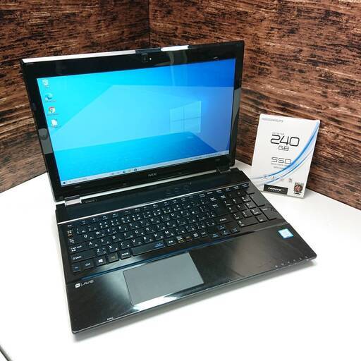 高速起動】NEC NS350/G ノートPC 新品 SSD 240GB CPU intel Core i3