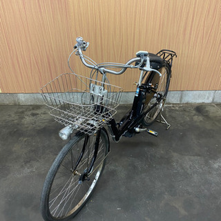 電動自転車 YAMAHA ラフィーニ 26インチ 黒 格安 バッテリー2つ付き 