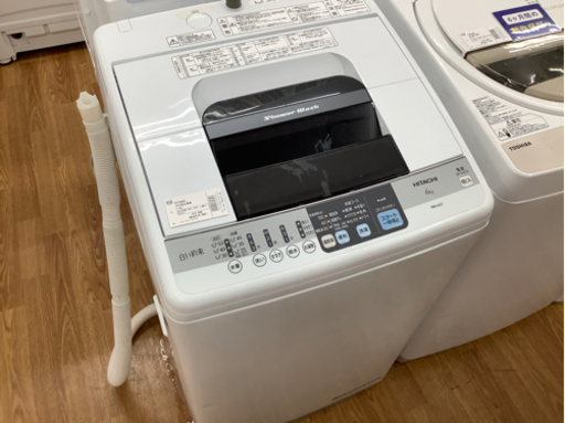 「安心の半年間保証付！！【HITACHI(ヒタチ)】洗濯機売ります！」