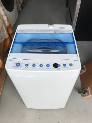 ハイアール　5.5kg洗濯機 JW-C55FK 2019年製
