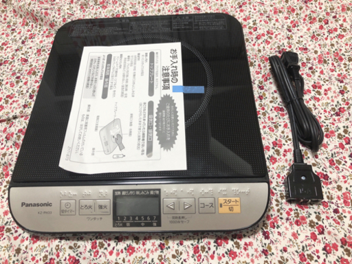 未使用品　パナソニック　IHクッキングヒーター