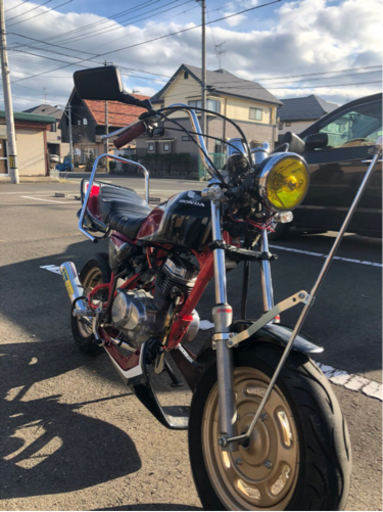 受け渡し予定者が決まりました　ホンダ　エイプ　CBX外装　原付　50cc