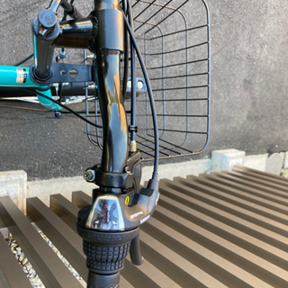 自転車 (展示品)SIAFEI 変速折りたたみ自転車(水色)