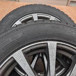 使用期間1シーズン スタッドレス 205/55R16 PCD100 タイヤ付きホイール 4本 インプレッサ レガシィ プリウス 86 16インチ