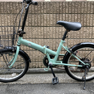 (タイヤ交換)RETRO変速折りたたみ自転車