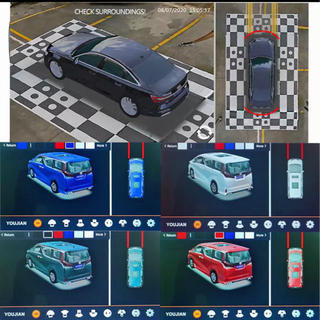 未使用/アルファード 30 後期　3Dアラウンドビューカメラユニット
