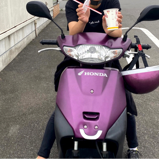 ホンダ　HONDA タクト　af75 4st 超低燃費　車の免許でOK!
