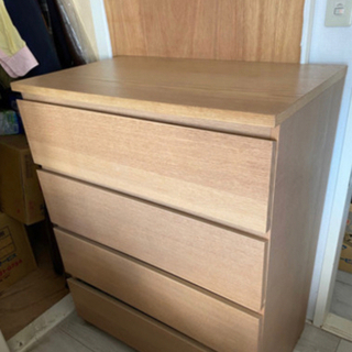 美品】IKEA マルム チェスト 取引場所 南観音 O 2304-675 ニトリ 4段 