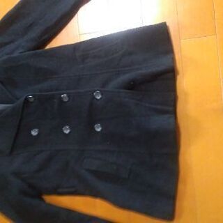 15号の黒いジャケット・コート