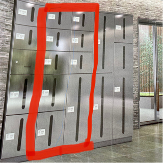 宅配ボックス(ダイヤル施錠式)  (スチール)