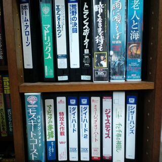 【1,000円】VHS映画ビデオテープ よりどり５本セット 