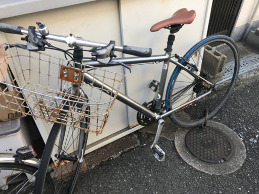 クロスバイク＋自転車スタンド　セット