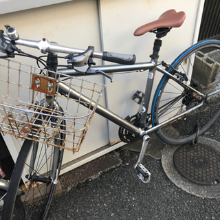 クロスバイク＋自転車スタンド　セット