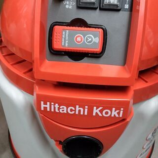 ★倉庫保管品　日立工機　乾湿両用　リモコン付き集塵機★