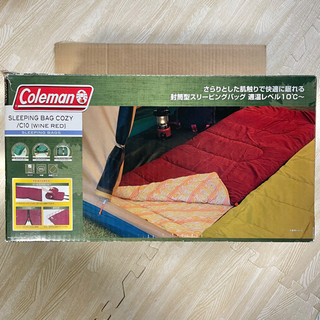 (急募‼︎)コールマン　寝袋　封筒型スリーピングバッグ