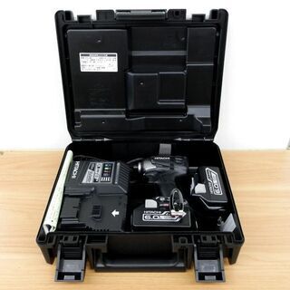コードレスインパクトドライバ WH18DDL2 18V 充電器 バッテリー2個付き 日立工機  HITACHI 札幌 西野
