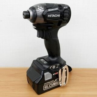 コードレスインパクトドライバ WH18DDL2 18V 充電器 バッテリー2個付き 日立工機  HITACHI 札幌 西野