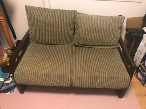 【お話中、決定になります】掃除しやすいクッションソファー