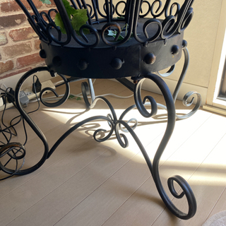 新店舗什器【逸品】アンティーク特大アイアンワインラック30本収納