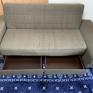 【ネット決済】2.5人用ソファベッド　組み替え可能