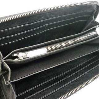 ☆未使用品 DIESEL 長財布 メンズ ラウンドファスナー たっぷり収納 カードスロット 男性向け カウレザー 24ZIP ディーゼル 黒 ウォレット ブラック 牛革 札幌 北20条店