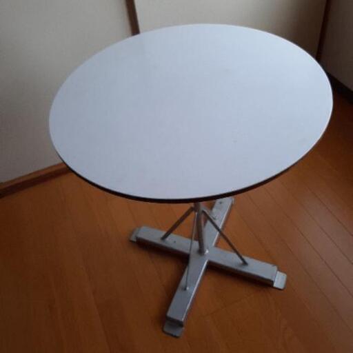 作業台　テーブル　回転　円形